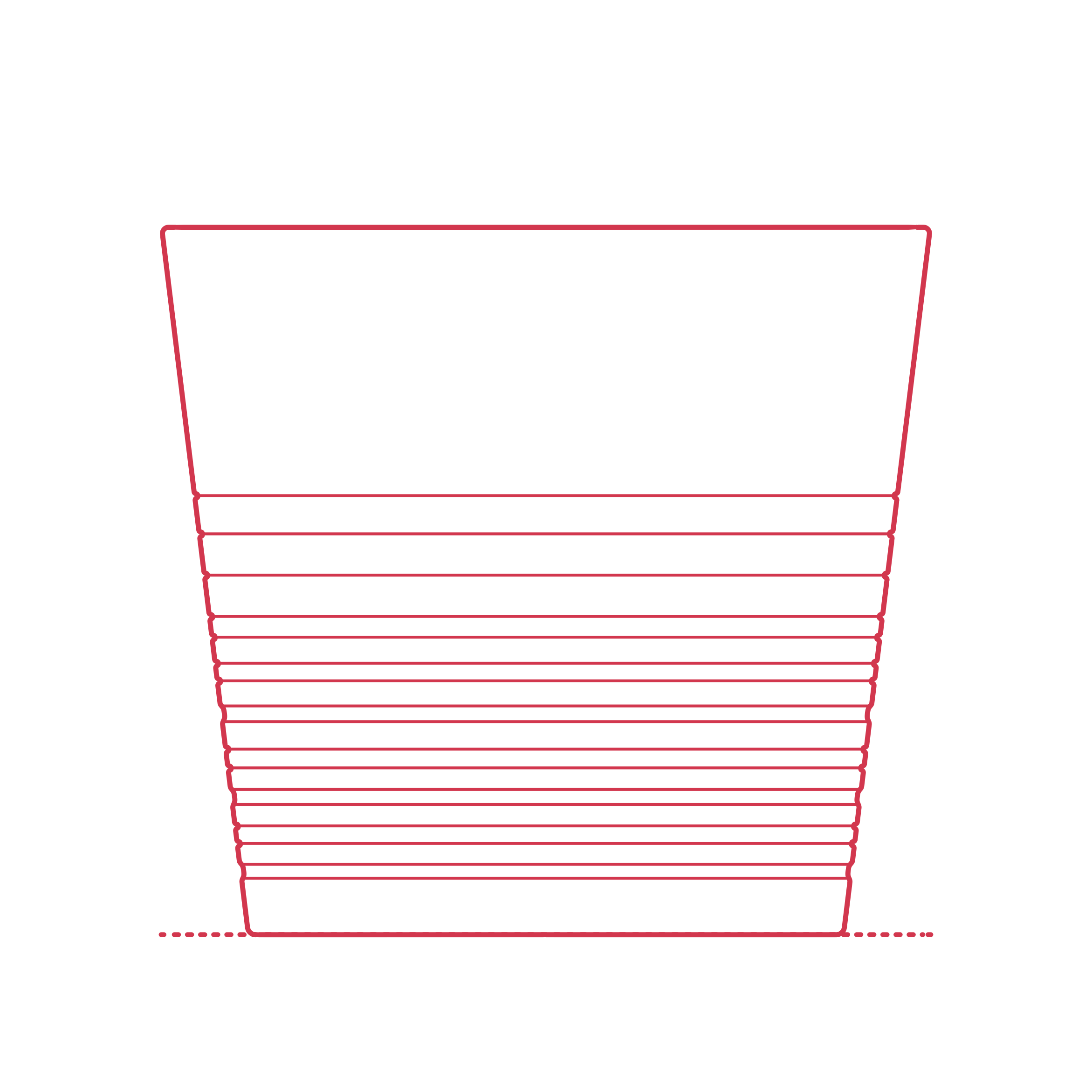 Objects Plant Pots Ikea Muskot Plant Pot Xx Large Stencil Svg Design File Free Vectors